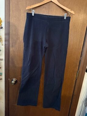 Women's Wide Leg Yoga Pants in Black